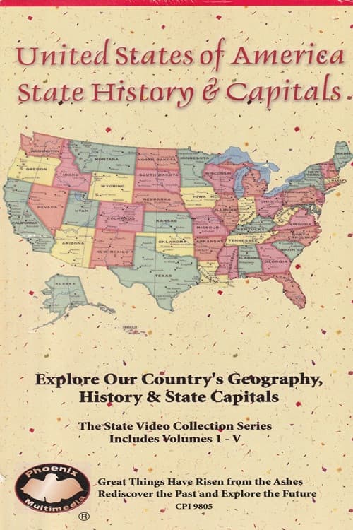Постер: United States of America State History & Capitals