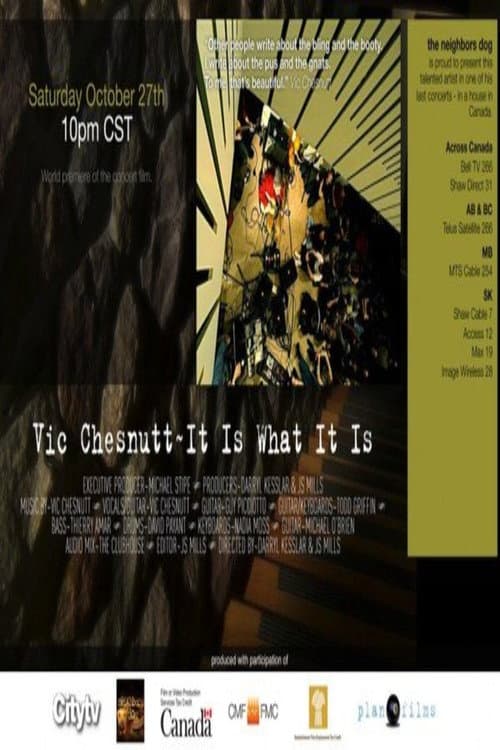 Постер: Vic Chesnutt - IT IS WHAT IT IS
