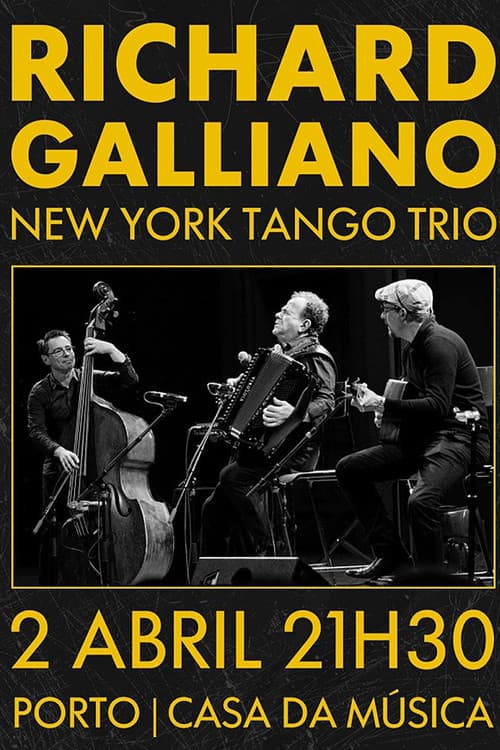 Постер: Richard Galliano New York Tango Trio Jazz sous les Pommiers 2025