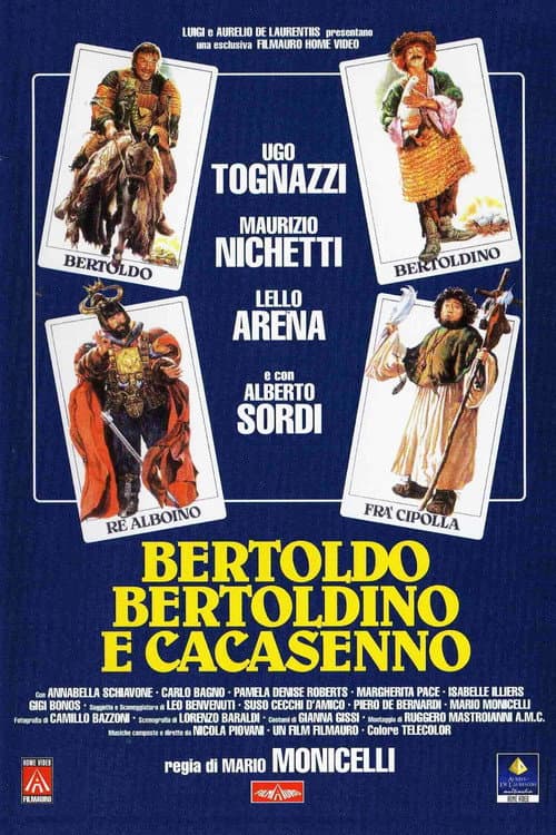 Постер: Bertoldo, Bertoldino e Cacasenno