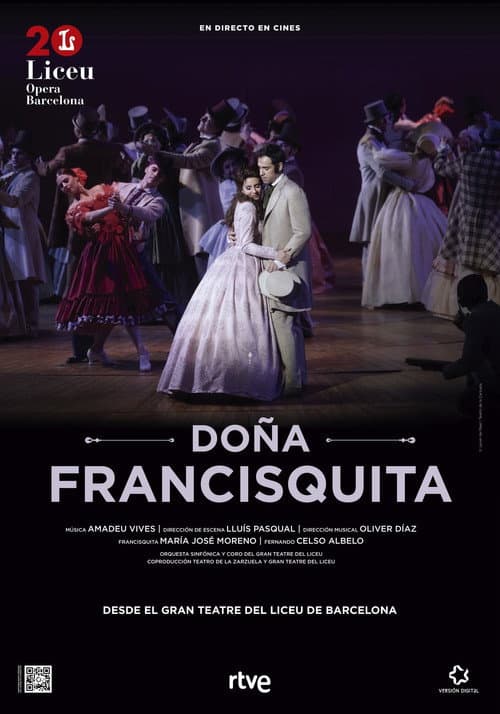 Постер: Doña Francisquita Gran Teatre del Liceu