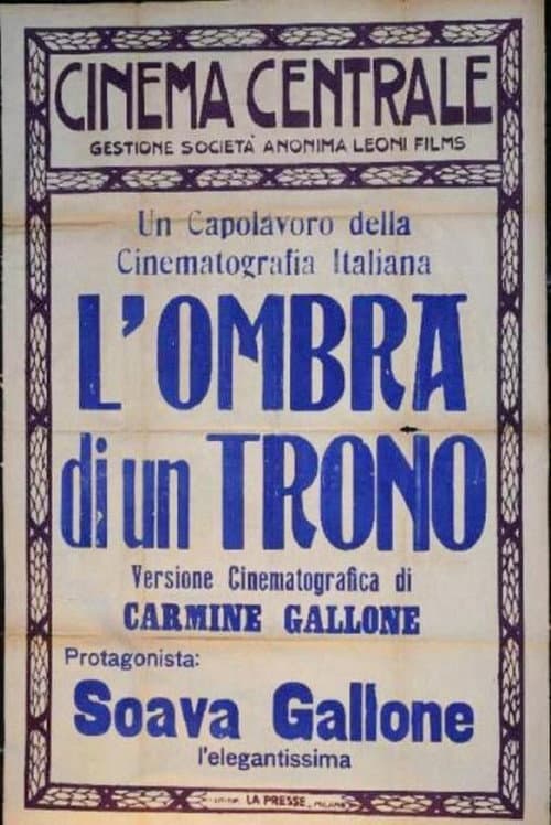 Постер: L’ombra di un trono