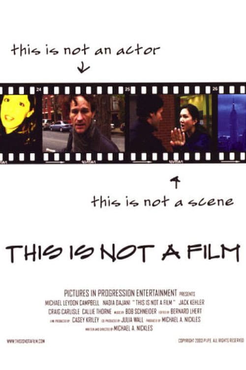 Постер: This is Not a Film