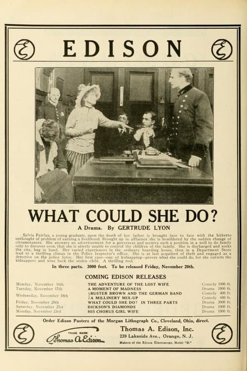 Постер: What Could She Do?