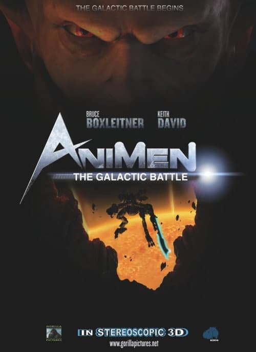 Постер: AniMen: The Galactic Battle
