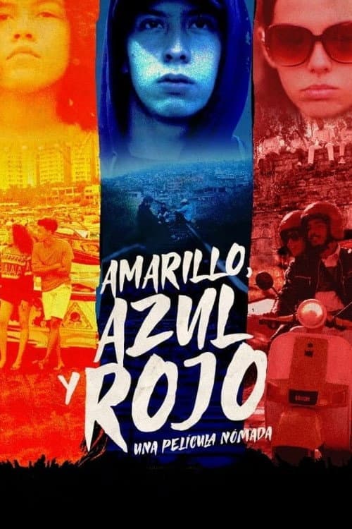 Постер: Amarillo, Azul y Rojo