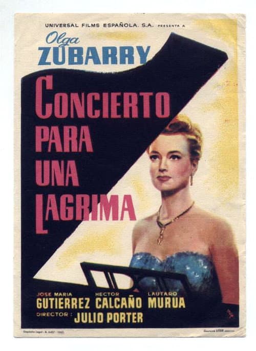 Постер: Concierto para una lágrima