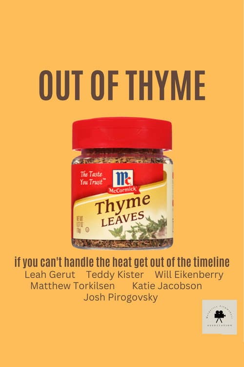 Постер: Out of Thyme