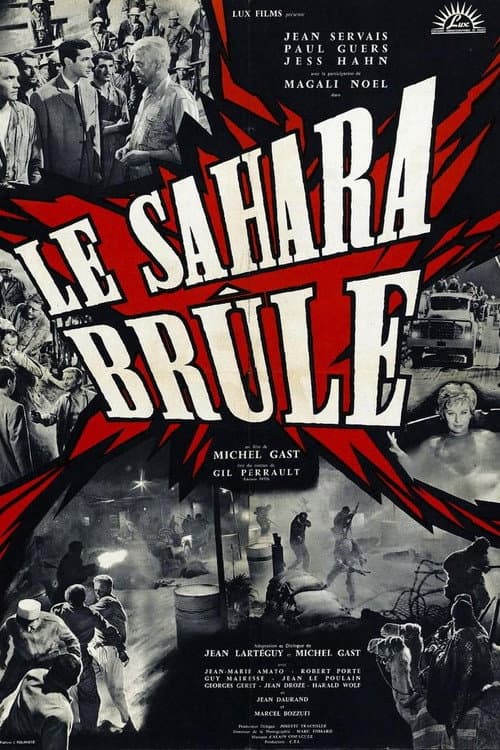 Постер: Le Sahara brûle