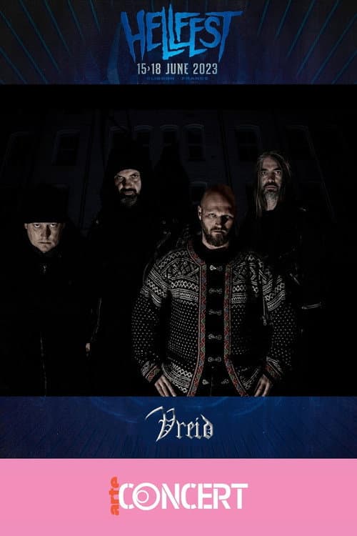 Постер: Vreid - Hellfest 2023