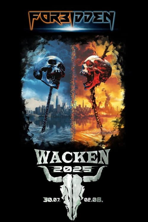 Постер: Forbidden Live at Wacken 2025