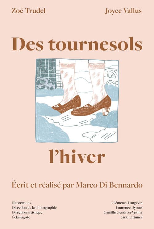 Постер: Des tournesols l'hiver