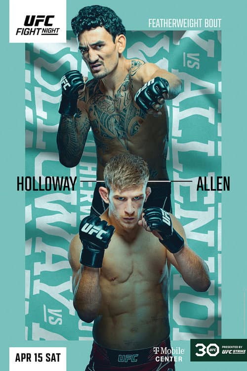Постер: UFC on ESPN 44: Holloway vs. Allen