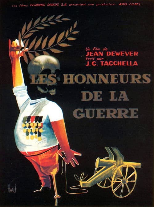 Постер: Les honneurs de la guerre