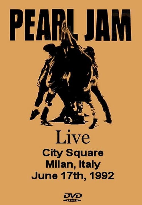Постер: Pearl Jam: Live In Milan '92