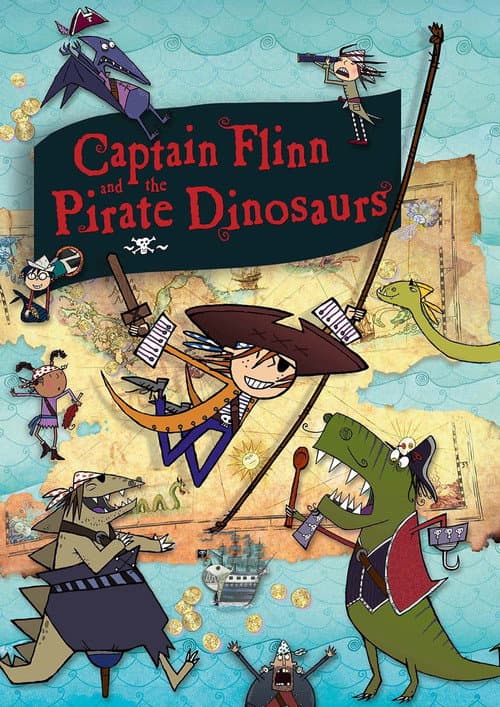 Постер: Captain Flinn and the Pirate Dinosaurs