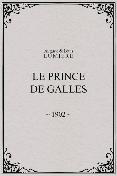 Постер: Le prince de Galles