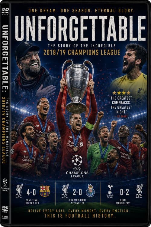 Постер: Unforgettable: The story of the incredible 2018/19 Champions League