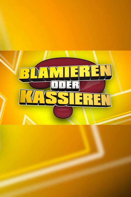 Постер: Blamieren oder Kassieren XL