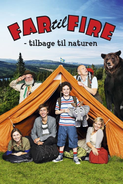Постер: Far til fire - tilbage til naturen