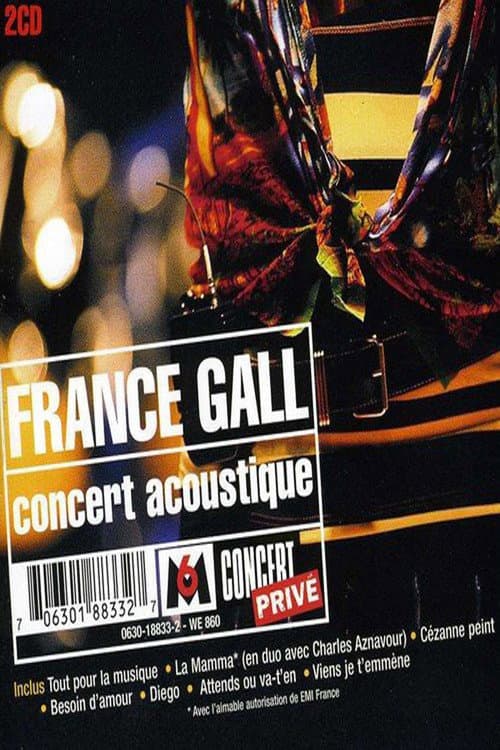 Постер: France Gall - Concert acoustique