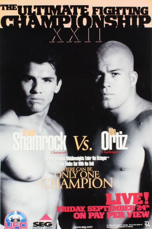 Постер: UFC 22: Only One Can be Champion