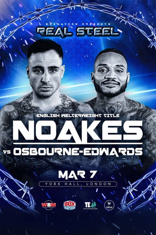 Постер: Sean Noakes vs. Jermaine Osbourne-Edwards