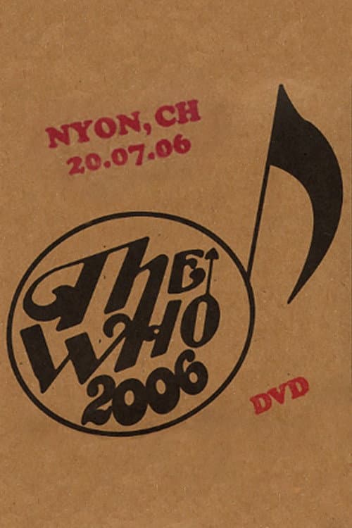 Постер: The Who: Nyon 7/20/2006