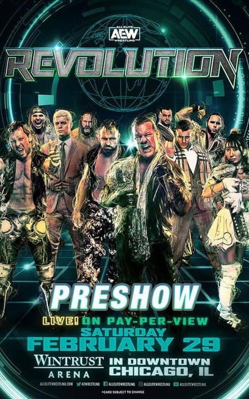 Постер: AEW Revolution 2020: The Buy In