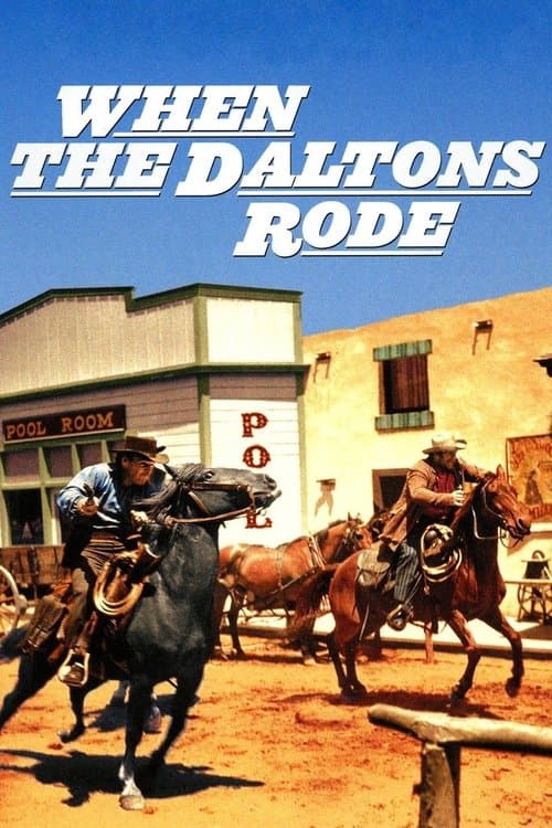Постер: When the Daltons Rode