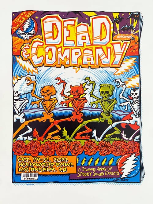 Постер: Dead & Company: 2021.10.29 - Hollywood Bowl - Hollywood, CA