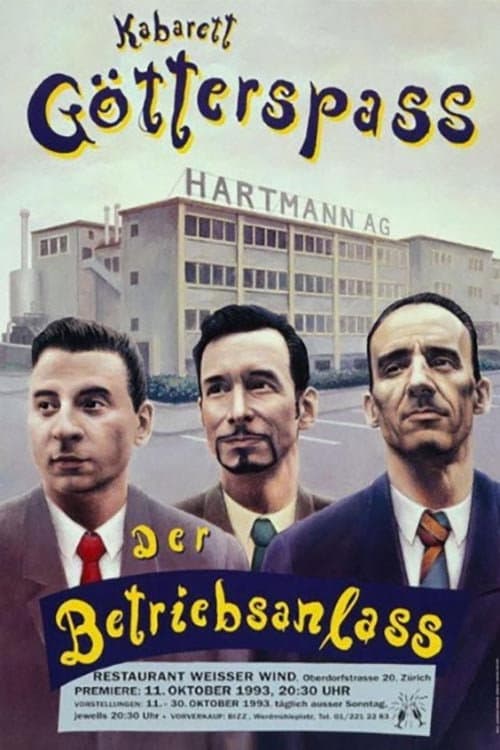 Постер: Cabaret Götterspass - Der Betriebsanlass