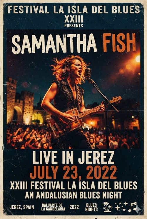 Постер: Samantha Fish - Live at Festival La Isla del Blues XXIII