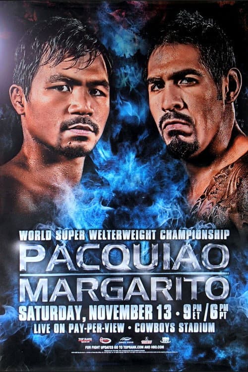 Постер: Manny Pacquiao vs. Antonio Margarito