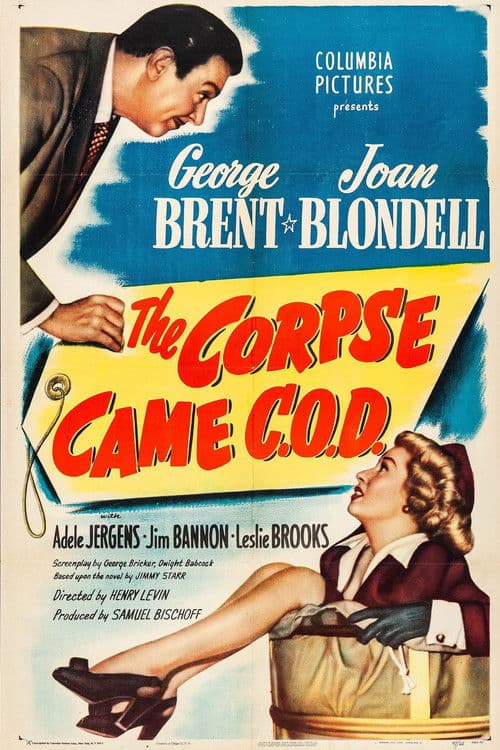Постер: The Corpse Came C.O.D.