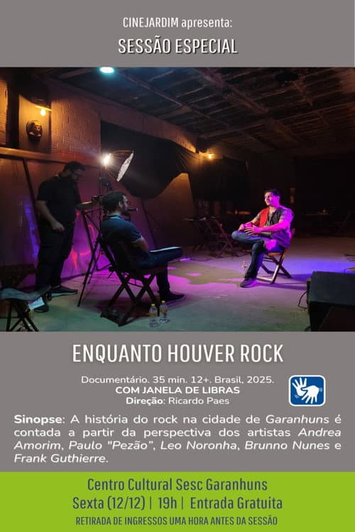 Постер: Garanhuns: enquanto houver rock