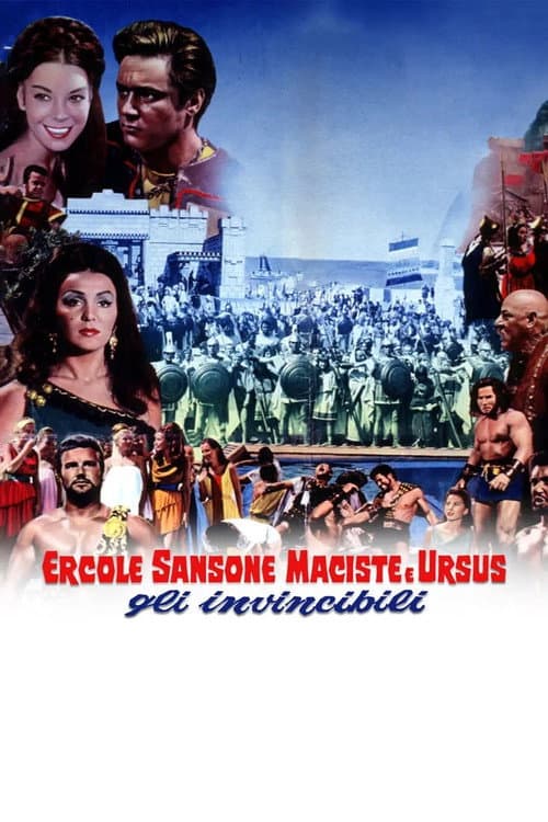 Постер: Ercole, Sansone, Maciste e Ursus gli invincibili