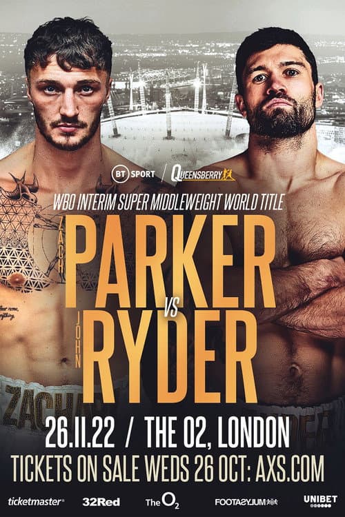 Постер: Zach Parker vs. John Ryder
