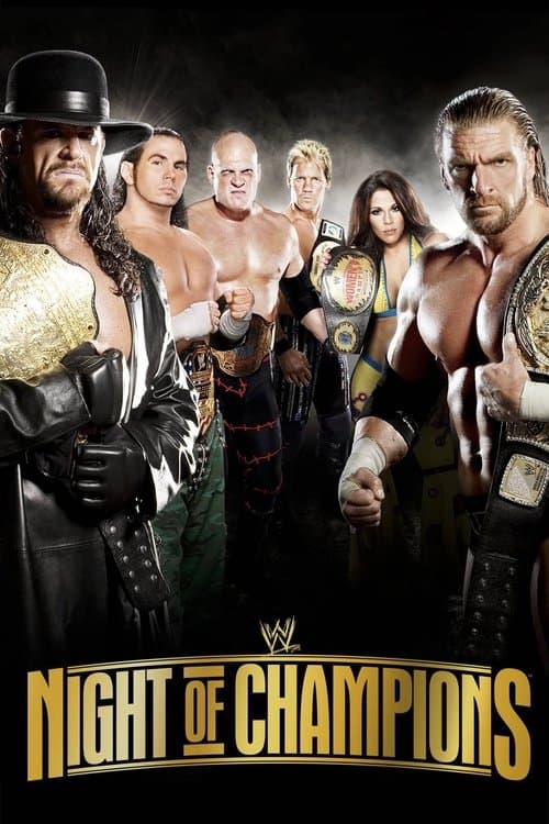 Постер: WWE Night of Champions 2008