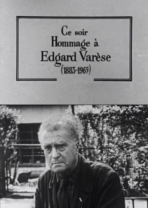 Постер: Les grandes répétitions: Hommage à Edgard Varèse