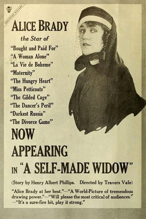 Постер: A Self-Made Widow