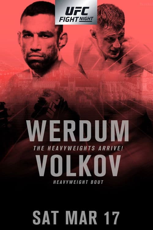 Постер: UFC Fight Night 127: Werdum vs. Volkov