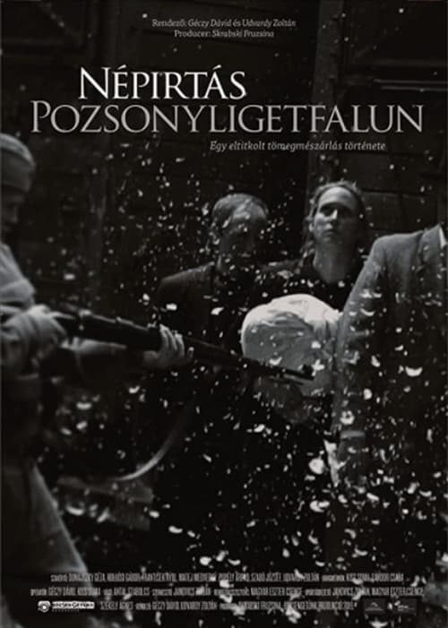 Постер: Népirtás Pozsonyligetfalun