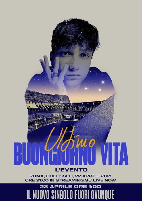 Постер: Ultimo: Buongiorno vita - L’evento, live al Colosseo