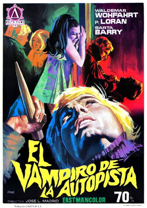 Постер: El vampiro de la autopista