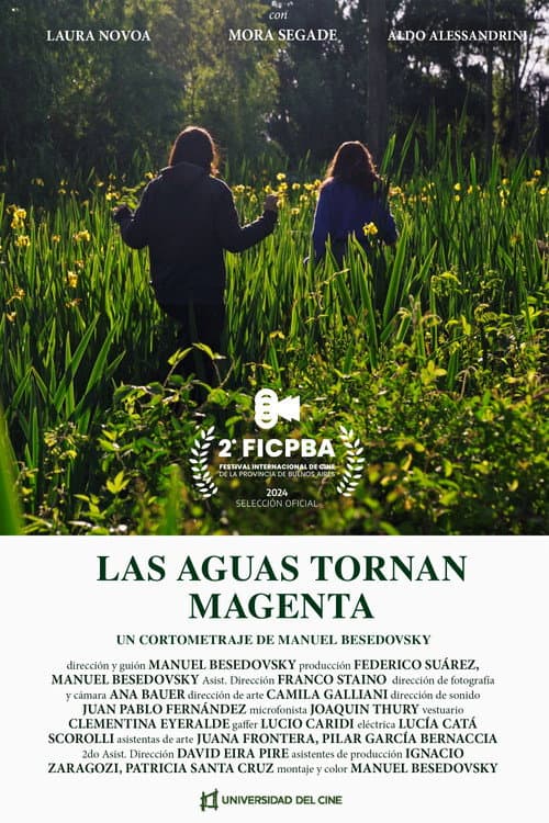 Постер: Las aguas tornan magenta