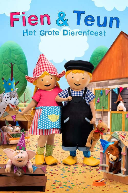 Постер: Fien & Teun: Het Grote Dierenfeest