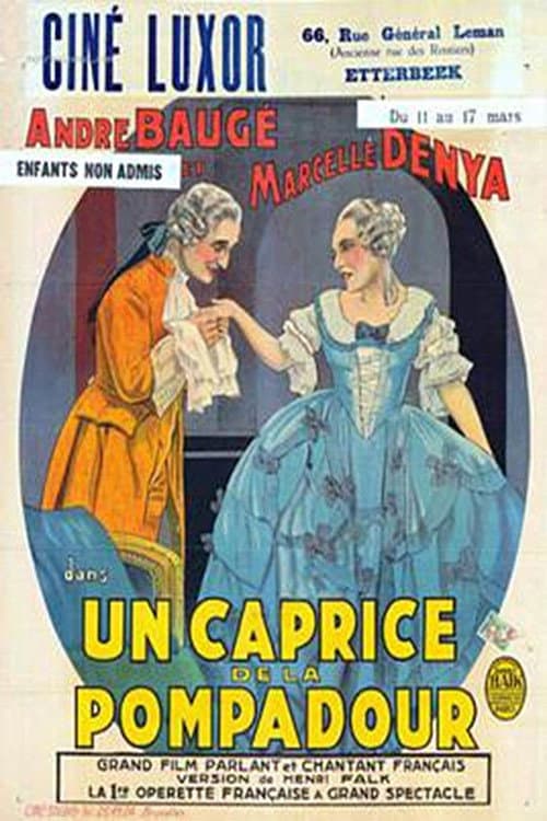 Постер: Un caprice de la Pompadour