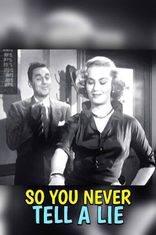Постер: So You Never Tell a Lie