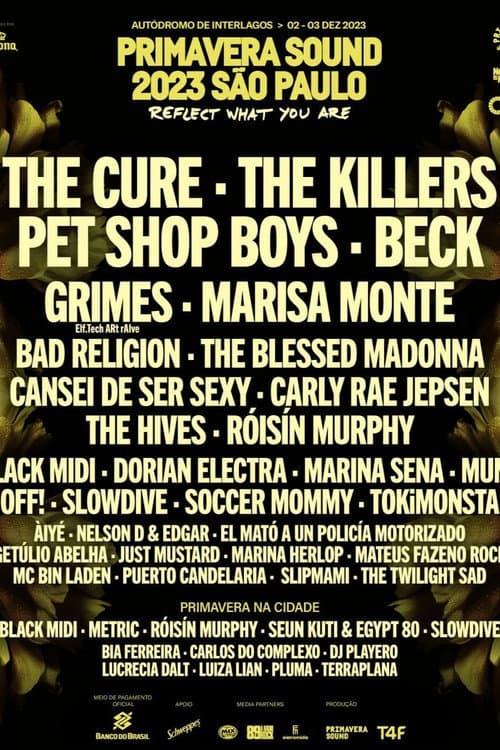 Постер: The Killers Live in São Paulo Brazil 2023